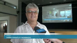 OKŘÍŠKY POKRAČUJÍ V MODERNIZACI