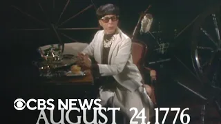 Edith Head and Judith Crist celebrate America's bicentennial