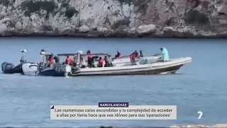 Three drug boats run wild along the Águilas coast | La 7