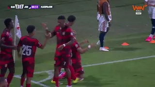 🔴💪 Lozano scores and Barranquilla leads Junior 3-2, keeping their qualification dreams alive! #LA...
