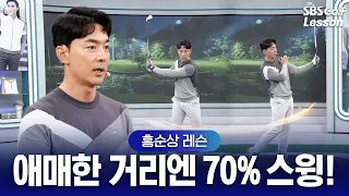 [Hong Soon-sang Lesson] Stick It Close from Awkward Distances! The 70% Control Shot for Birdie Ch...
