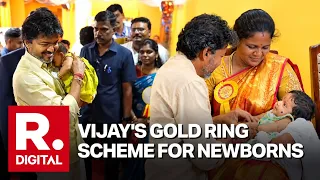 Vijay Gifts Gold Rings to Newborns: TN CM Launches Landmark Scheme in Madurai