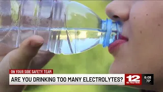 Are you drinking too many electrolytes?