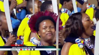 Kucitfwa Kwemhlanga || Royal Eswatini Police Imbali entering the arena