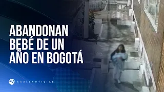 Baby abandoned in Kennedy: cameras captured woman leaving the child on the street