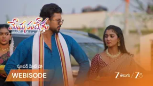 MEGHASANDESAM | గుడికి వచ్చిన గగన్,భూమి కుటుంబం