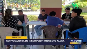 San Sebastián Salitrillo - Convocatoria de Inscripción Proyecto Aldea