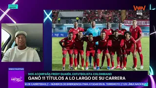 “Creo que nuestro país tiene eso y somos especiales, de ayudar al otro” Fredy Guarín, exfutbolista.