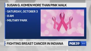 Previewing the Susan G. Komen More than Pink Walk