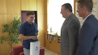 Adam Droppa sa teší zo zápisu v Guinnessovej knihe rekordov