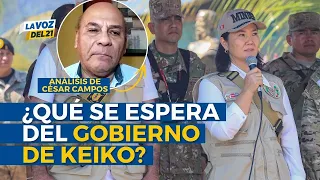 Keiko Fujimori faces criticism: César Campos warns of flaws in the request for legislative powers