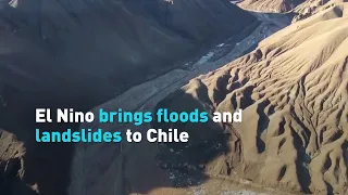 El Nino brings floods and landslides to Chile