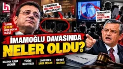 THEY SCRAMBLED FOR A WAY OUT IN THE COURTROOM... Breaking statement on İmamoğlu from Özgür Özel...