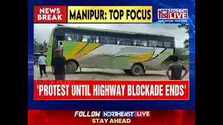 Manipur: Kuki-Zo Protest Escalates, Demand Immediate Restoration of NH-2 Traffic