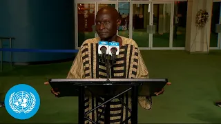 Secretary-General Candidates: Olara Otunnu - Media Stakeout | United Nations