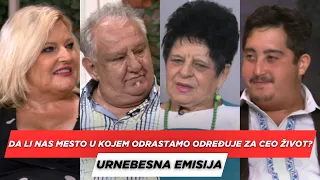 POSLE RUCKA - Da li nas mesto u kojem odrastamo odredjuje za ceo zivot?