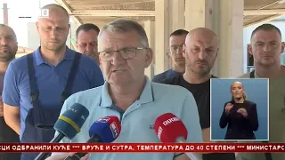 Radnici RiTE "Ugljevik" održali jednočasovni štrajk; Novaković: Od februara isplaćujemo neto plate