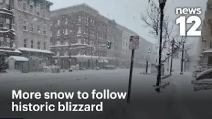 Второй раунд?! В Нью-Йорке, Нью-Джерси и Коннектикуте ожидается еще больше снега после рекордной ...