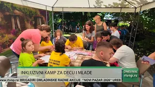 Inkluzivni kamp za decu sa smetnjama u razvoju
