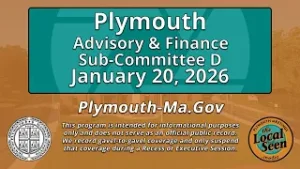 Plymouth Advisory & Finance Sub-Committee D: Public Works: 1/20/26