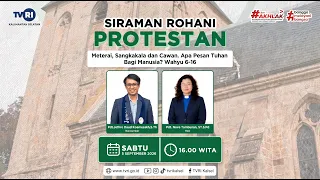 SIRAMAN ROHANI PROTESTAN "METERAI, SANGKAKALA DAN CAWAN. APA PESAN TUHAN BAGI MANUSIA? WAHYU 6-16"