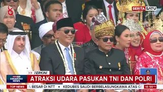 [FULL] Langit Jakarta Bergetar! Aksi Flypass Jet Tempur & Helikopter di HUT ke-81 RI #BeritaSatu
