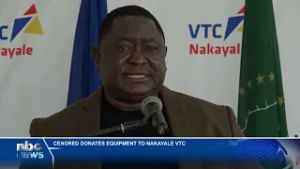 CENORED donates equipment to  Nakayale Vocational Training Centre - nbc