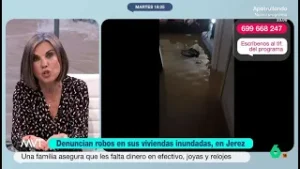 Bea de Vicente, ante los robos en Jerez tras el temporal: "Es un hurto agravado" - Más Vale Tarde