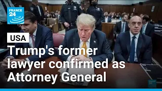 Senate confirms Todd Blanche, Trump's former lawyer, as Attorney General • FRANCE 24 English