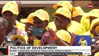 DP Kindiki urges Kenyans to reject leaders dwelling on pettiness