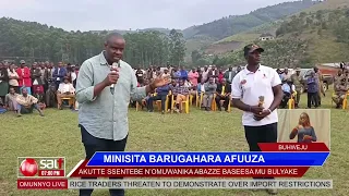 MINISITA BARUGAHARA AFUUZA: Akutte Ssentebe n'omuwanika abazze baseesa mu bulyake