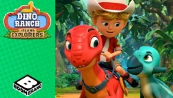 Small Dinosaur, Big Skills | Dino Ranch: Explorer Island | Boomerang Italy