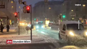 AKTUELL: Schneewarnung für Wien!