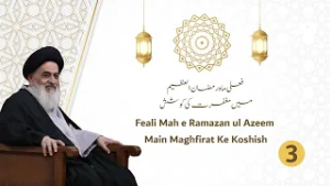 Mah e Ramzan Ul Azeem Me Maghfirat ki Koshish | Ayatollah Sayyid Sadiq Hussaini Shirazi Ke Bayanat