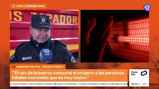 Los bomberos zapaderos brindan consejos para evitar incendios en los domicilios particulares