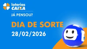 Resultado do Dia de Sorte - Concurso nº 1182 - 28/02/2026