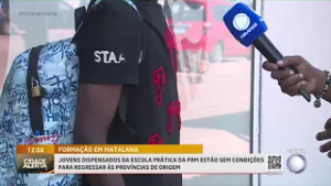 #CidadeAlerta: JOVENS EXPULSOS DE FORMAÇÃO DA PRM EM MATALANA ESTÃO RETIDOS EM MAPUTO
