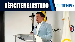 Comptroller's Office warns of a 165 trillion peso deficit in State finances | EL TIEMPO