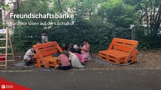 Friendship Benches: Resolving Conflicts on the Playground