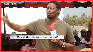 Mũtongoria wa kĩama gĩa TSP Mwangi Kiunjuri gũtetera Thirikari