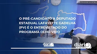 State representative pre-candidate Lafayette Gadelha (PV) is the guest on the Olho Vivo program