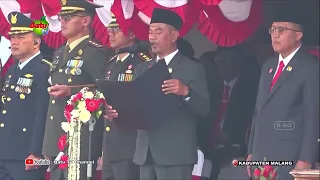 UPACARA PERINGATAN HUT KE   81 KEMERDEKAAN RI DI KABUPATEN MALANG
