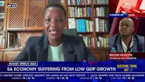 SA economy suffering from low GDP growth