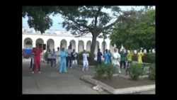 Healthy exercises for older adults in Cienfuegos