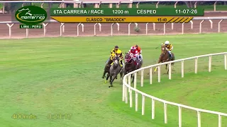 Hipódromo Monterrico - 6ta Carrera 11 Julio 26