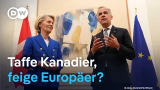 Im Zollstreit mit den USA hält Kanada entschlossen dagegen