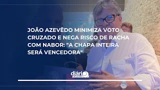 João Azevêdo downplays split-ticket voting and denies risk of rift with Nabor: "The entire ticket...