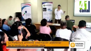 La prefectura presentó información preliminar de la rendición de cuentas 2024 #santodomingo