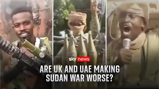 Why isn't the UK calling out UAE's alleged involvement in the war in Sudan?