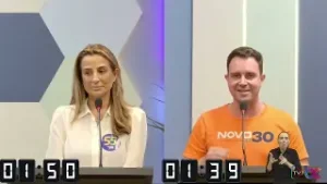 DEBATE: ELEIÇÕES 2024 - JULIANA PAVAN (PSD) X LUCAS GOTARDO (NOVO)